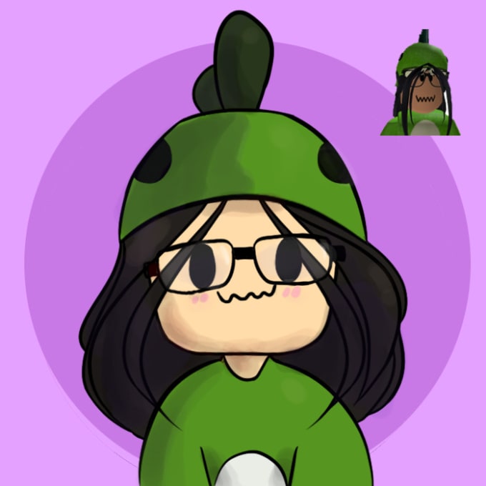 Draw your roblox avatar by Thatsvalforya | Fiverr