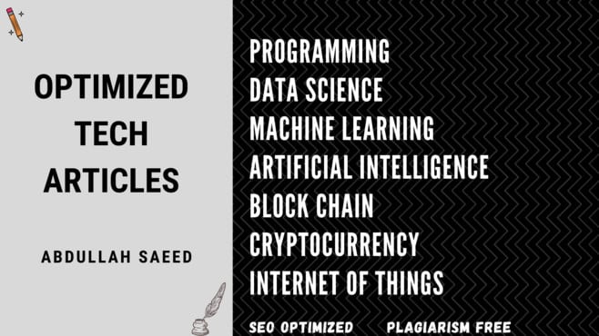 write a high quality optimized tech article within 48 hours