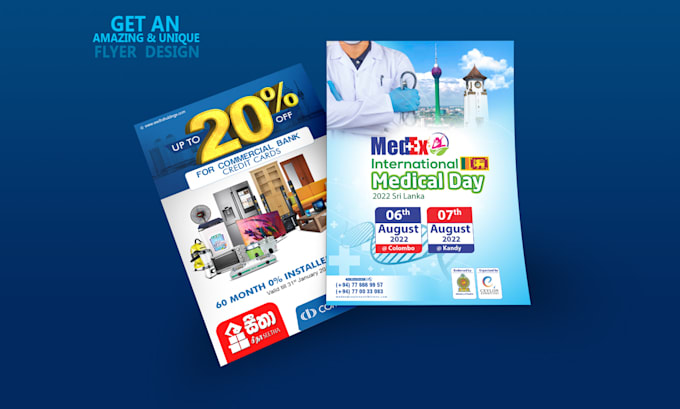 create creative flyer design and brochures