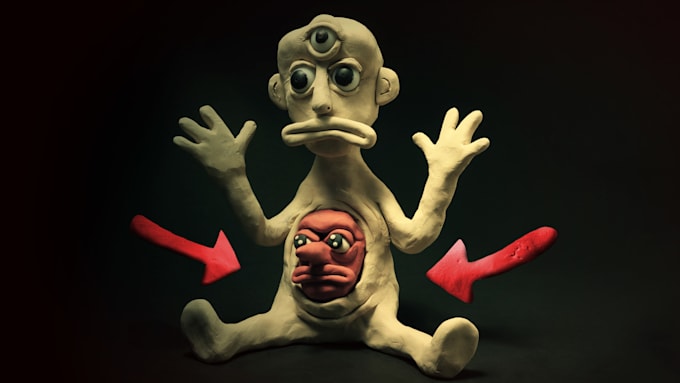 create a professional claymation stop motion animation