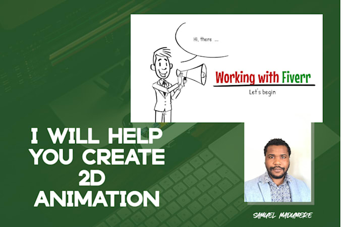 create an untapped  2d animation video for you
