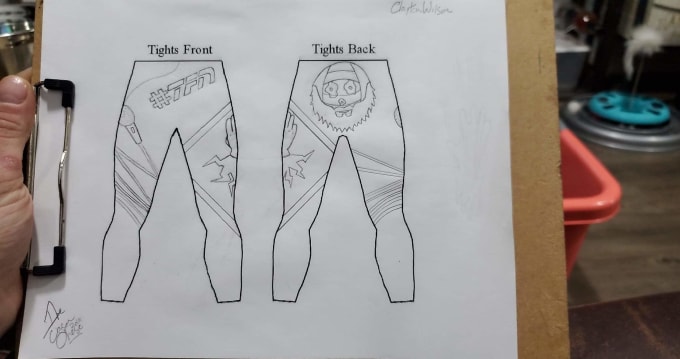 wrestling tights custom