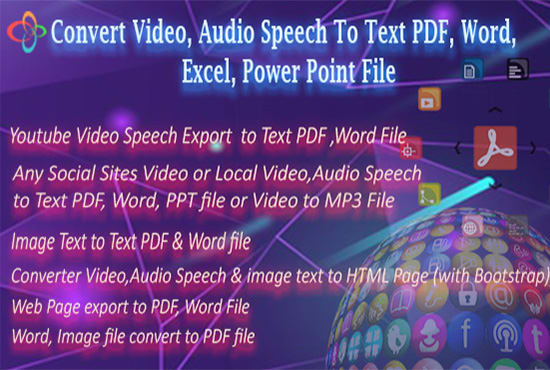 speech to text pdf