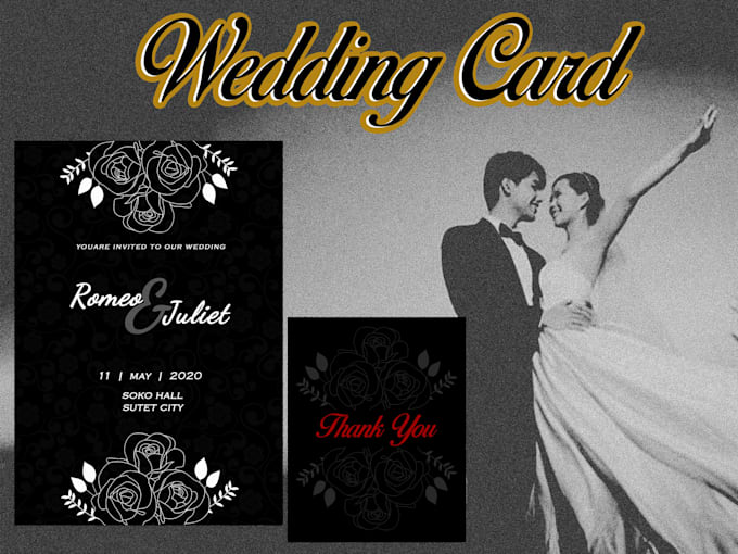 Design Wedding Invitation Card By Tasya02 Fiverr