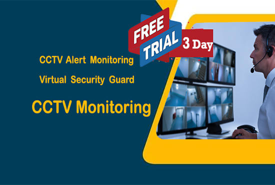 do cctv monitoring services as a security guard