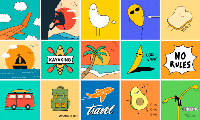 create unique doodle illustrations with a human touch