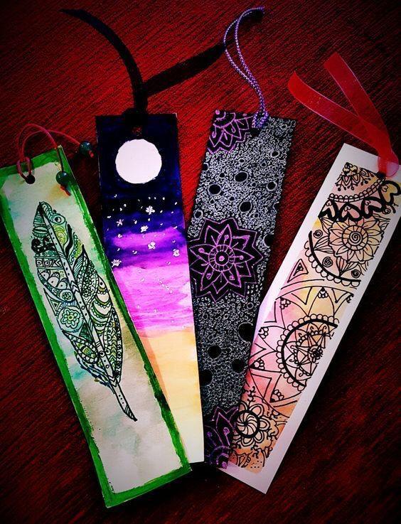 Design you the bookmarks,cartoon characters,madhubani art by ...
