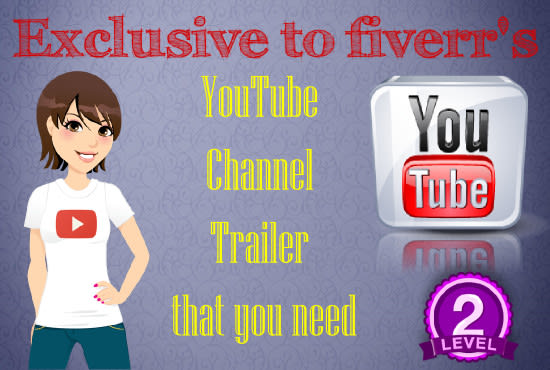 make a youtube channel trailer