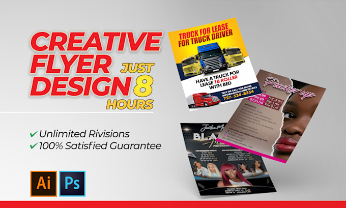 create a professional flyer