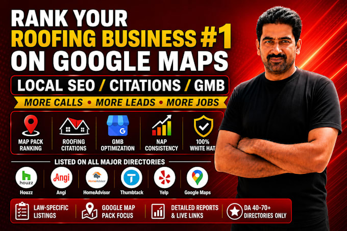 do local SEO citations and gmb optimization for roofing businesses