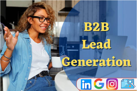 I will do b2b lead generation and targeted list building