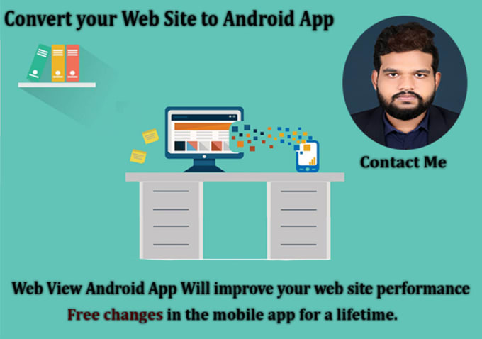 convert website to ios and android app