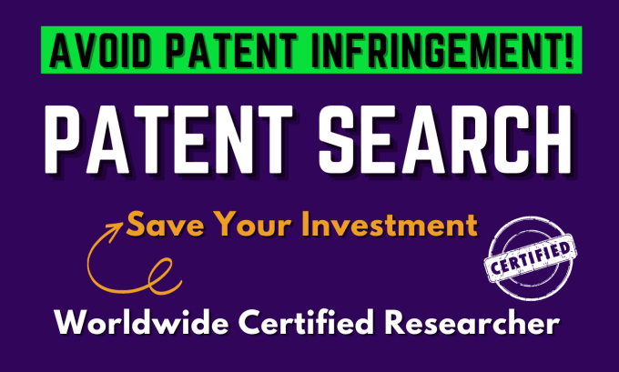 Hire a freelancer to do patent search and trademark search for your amazon product, invention or idea