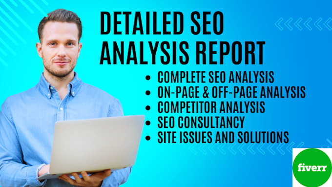 detailed website SEO audit report, competitor site analysis