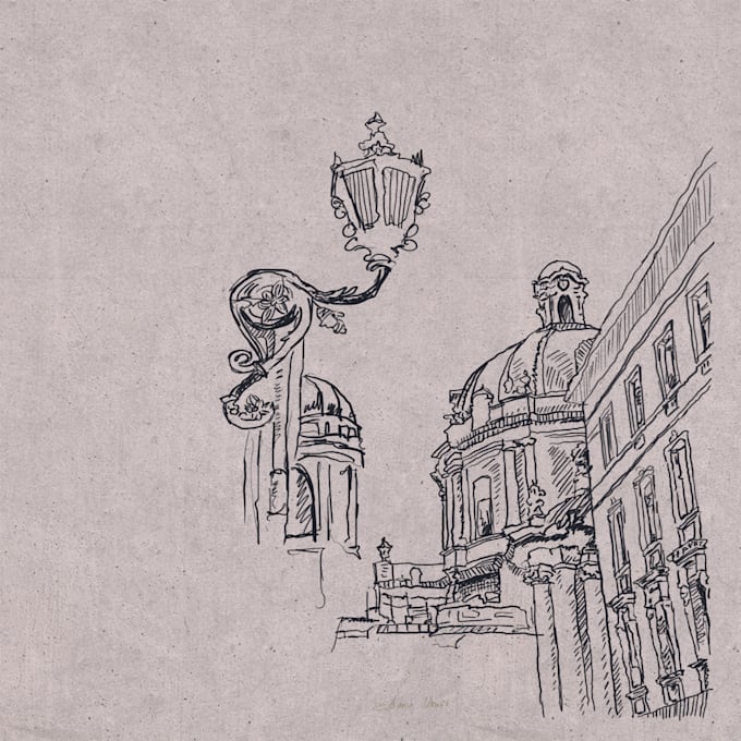 draw urban sketches by hand