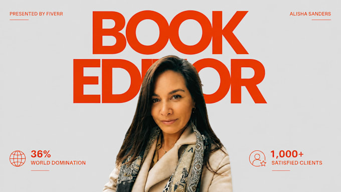 be your book editor for fiction and nonfiction book editing