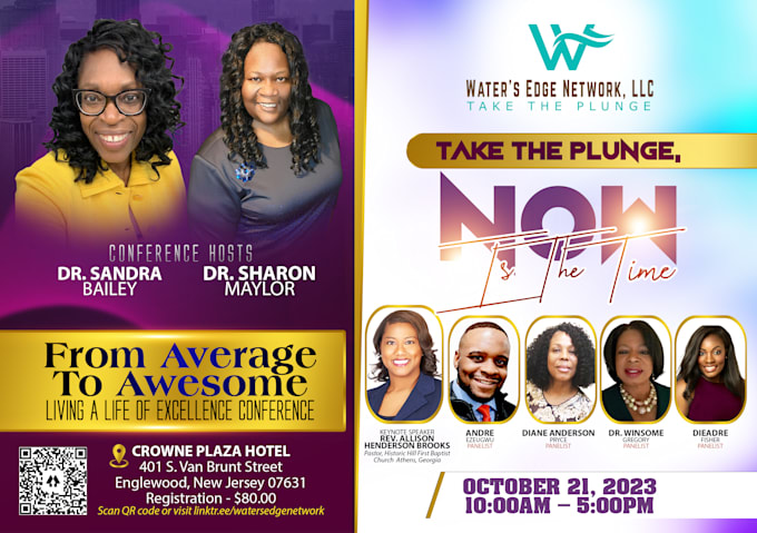 design a world class church flyer, postcard and posters