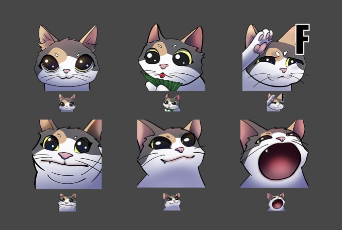 Draw Chat Stickers Emotes For Twitch And Discord By Alekhoz Fiverr