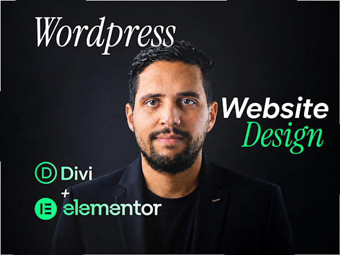 do webdesign for handyman landing page, luxury website using divi wordpress