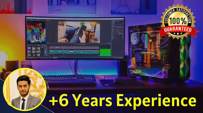 be your professional video editor