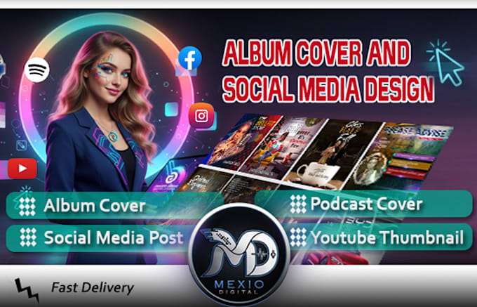 do album and mixtape cover design