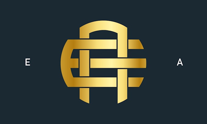 design a unique modern monogram logo for your business