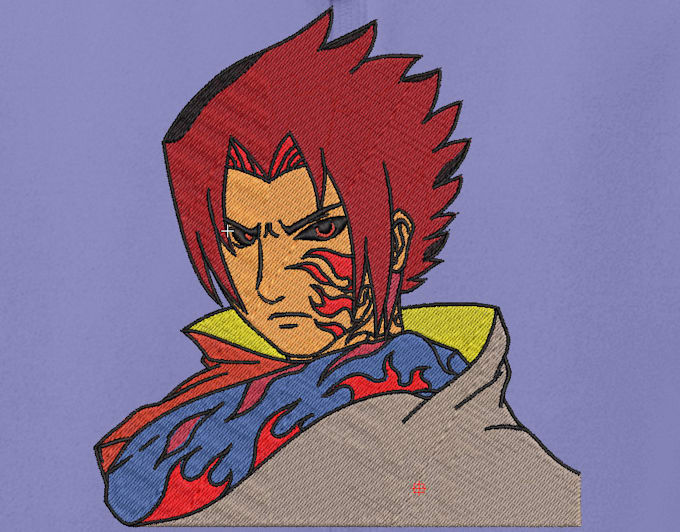 do anime cartoon digitizing pes, dst, in 1 hour