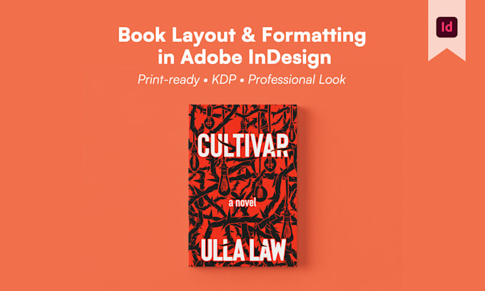 design clean book layout in indesign