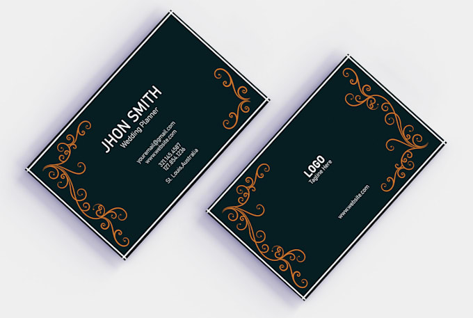 create professional and unique business card design