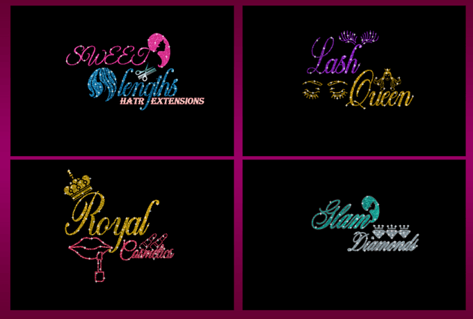 Design glam, elegant and luxury feminine logo for you by Ahmed4265 | Fiverr