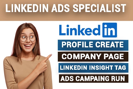 Do your linkedin ads campaign manager with high quality b2b lead ads by ...