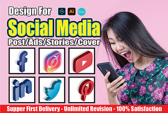 create an outstanding social media post design