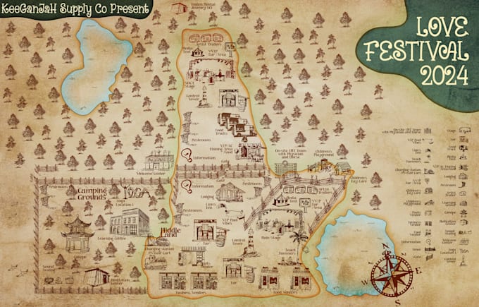 illustrate your personal fantasy map