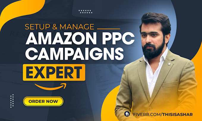setup and manage amazon ppc campaigns and advertising ads