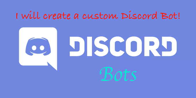 create a custom discord bot
