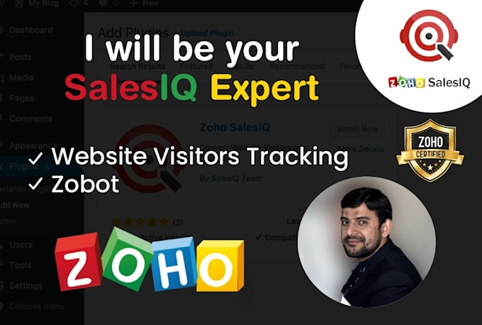 create chatbot and get visitors details