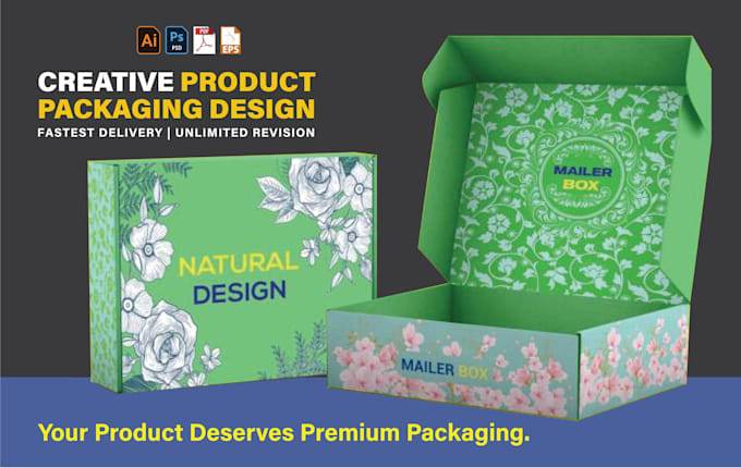 custom mailer box, product packaging box design, gift box in 24 hours