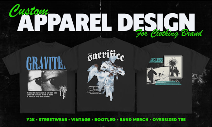 design vintage streetwear t shirt for clothing brands