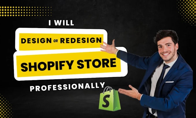 design or redesign shopify store