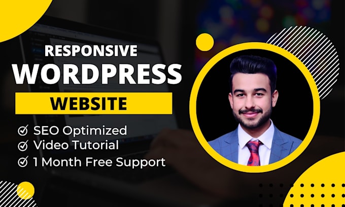 design a modern wordpress elementor website for your business or portfolio