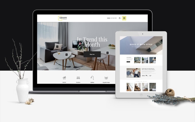 design and develop professional  business website in HTML CSS