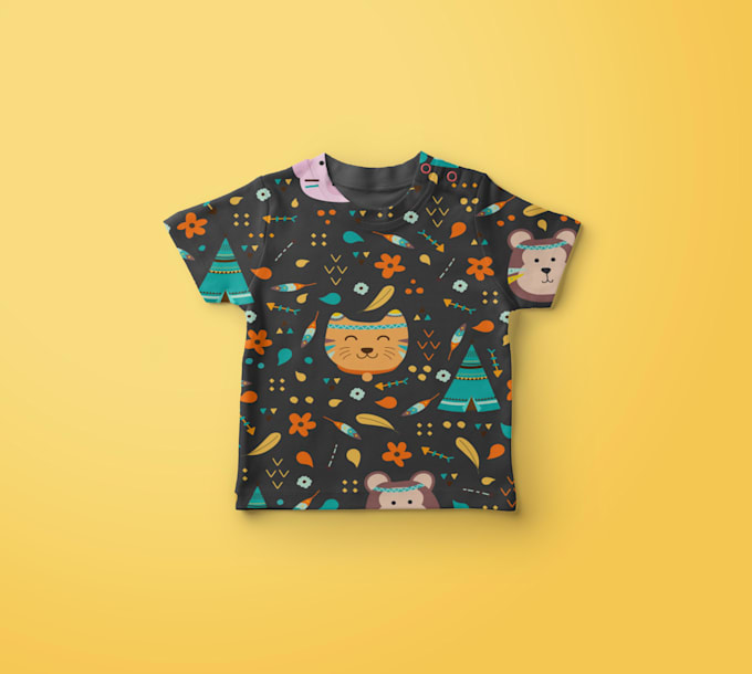 design a pattern for kids clothing