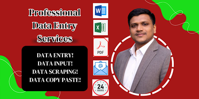 do data input, scraping, product listing and web research
