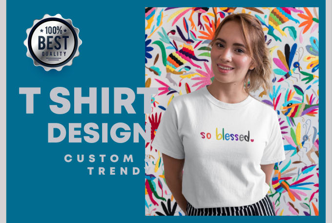 Preference morder cirkulære Make custom and trendy t shirt designs by Momsgraphics | Fiverr