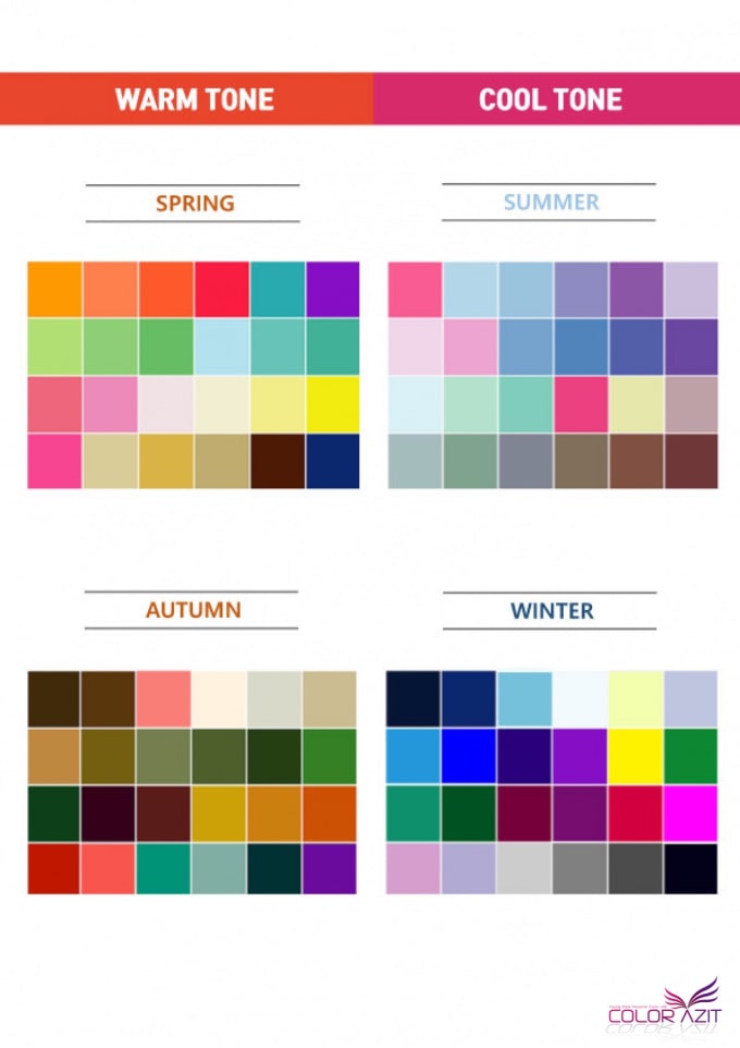 Help you find your personal color by Sharonnhong | Fiverr