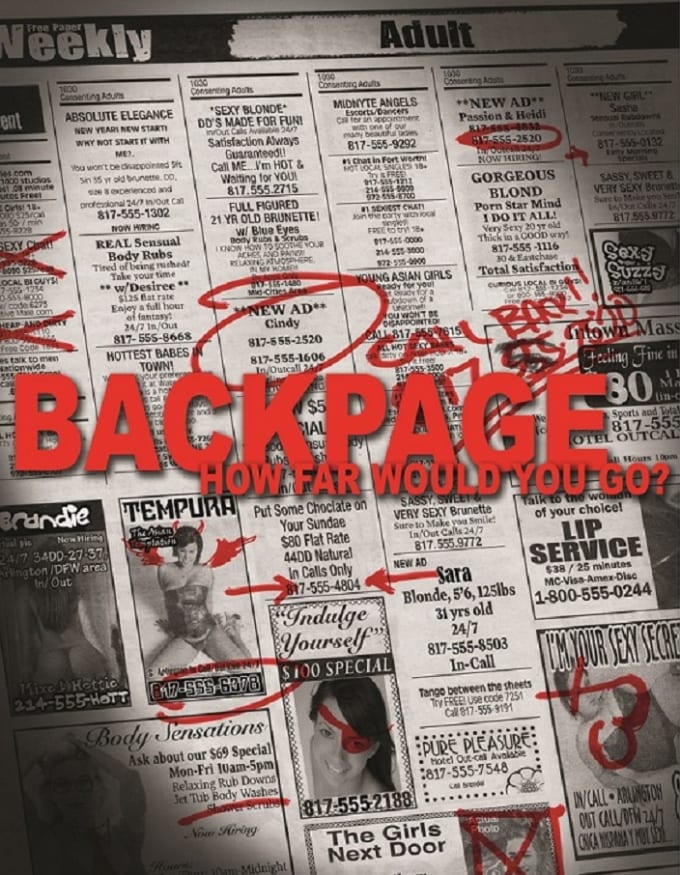 Post an ad for you on craigslist/backpages by Benfoster08 Fiverr