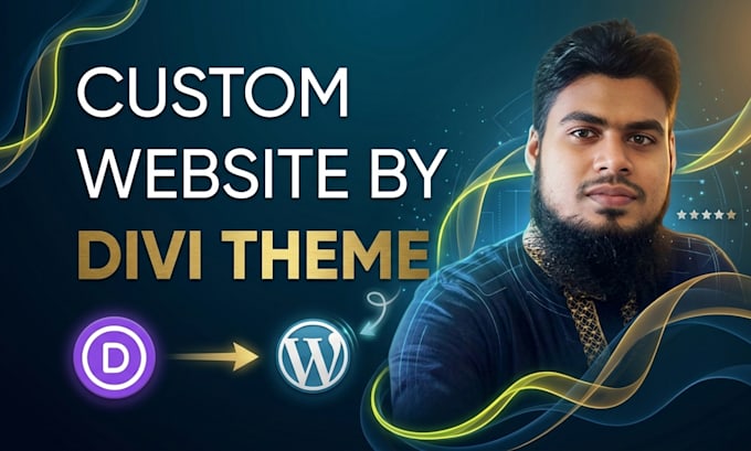 build professional wordpress website using divi theme and divi builder