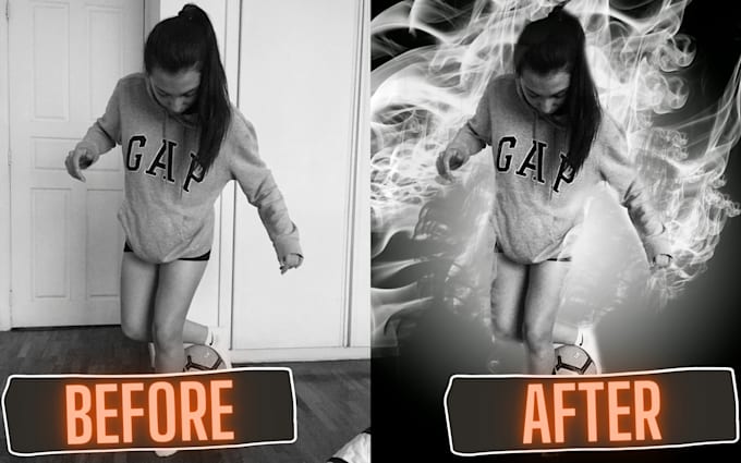 give your photos an incredible smoke effect
