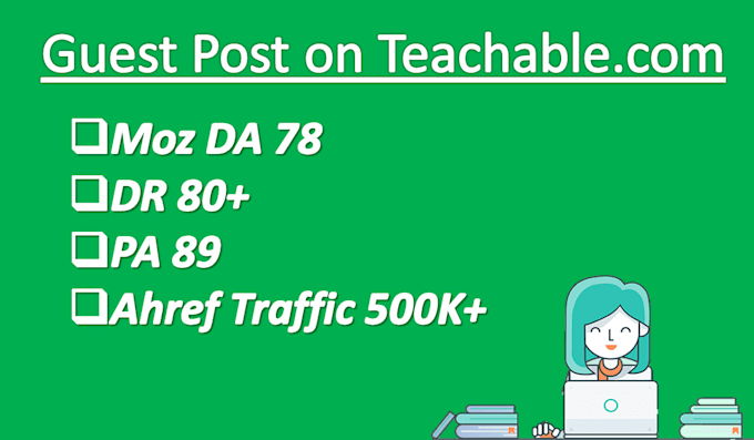do guest post available on teachable with dofollow backlinks
