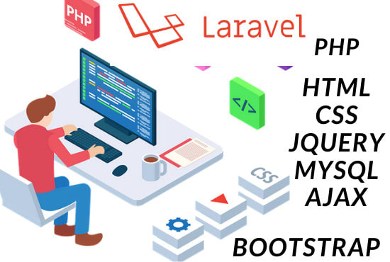 install, fix, develop or amend php, laravel application
